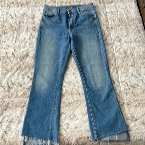 MOTHER The Insider Crop Fray Women's Jeans